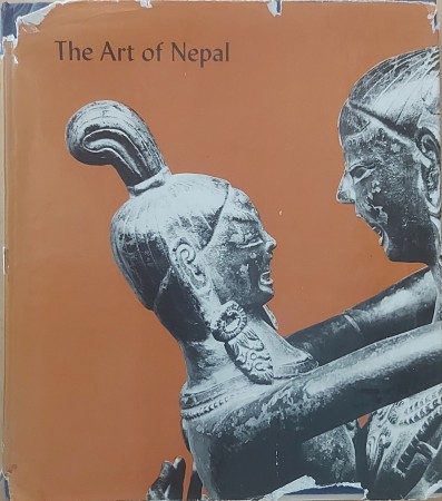 First  cover of 'THE ART OF NEPAL.'