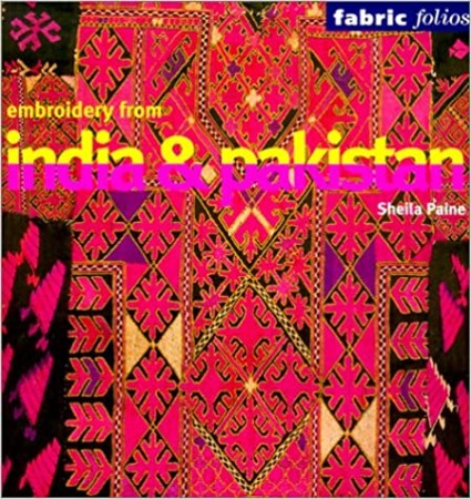 First  cover of 'EMBROIDERY FROM INDIA AND PAKISTAN.'