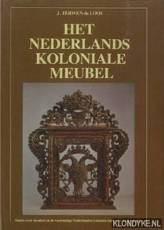 First  cover of 'HET NEDERLANDSE KOLONIALE MEUBEL.'