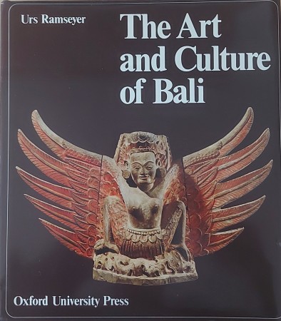 First  cover of 'THE ART AND CULTURE OF BALI.'