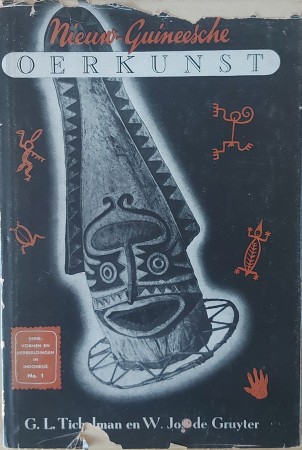 First  cover of 'NIEUW-GUINEESCHE OERKUNST.'