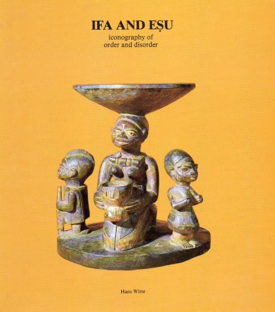 First  cover of 'IFA AND ESU. ICONOGRAPHY OF ORDER AND DISORDER.'