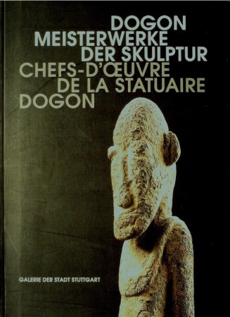 First  cover of 'DOGON - MEISTERWERKE DER SKULPTUR.'
