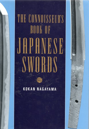 First  cover of 'THE CONNOISSEUR'S BOOK OF JAPANESE SWORDS.'