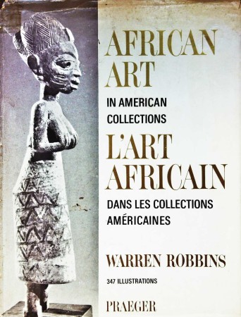 First  cover of 'AFRICAN ART IN AMERICAN COLLECTIONS.'