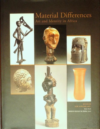 First  cover of 'MATERIAL DIFFERENCES. ART AND IDENTITY IN AFRICA.'