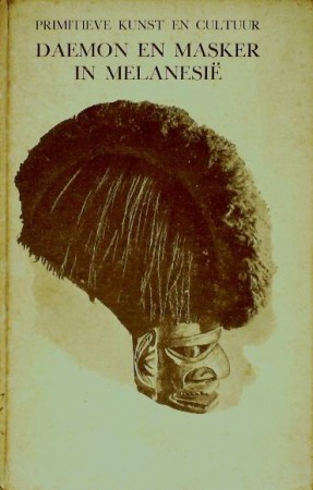 First  cover of 'DAEMON EN MASKER IN MELANESIE.'