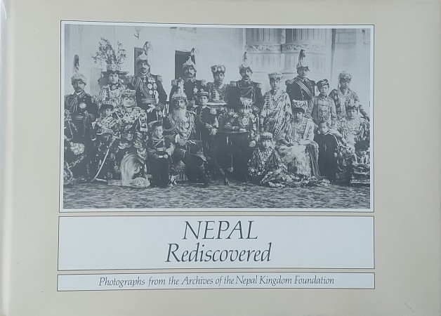 First  cover of 'NEPAL REDISCOVERED.'
