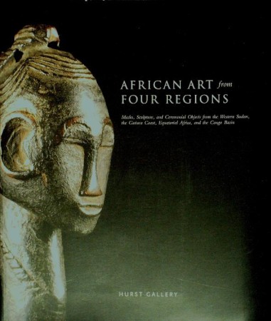 First  cover of 'AFRICAN ART FROM FOUR REGIONS.'
