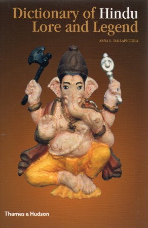 First  cover of 'DICTIONARY OF HINDU LORE AND LEGEND.'