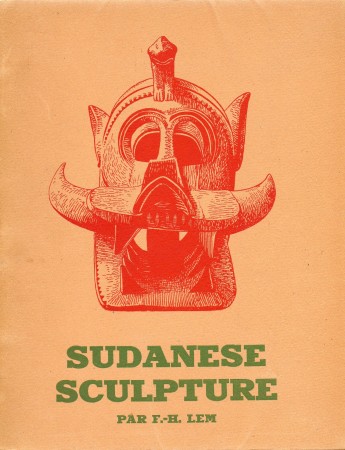 First  cover of 'SUDANESE SCULPTURE.'